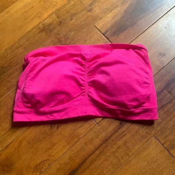 Zenana Outfitters Other - New Zenana Hot pink bandeau bra